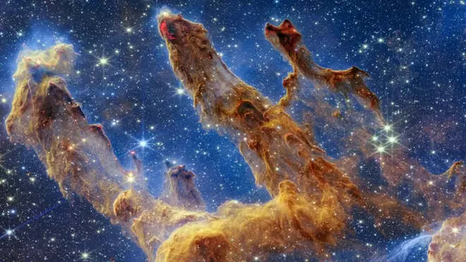 James Webb Images Pillars of Creation