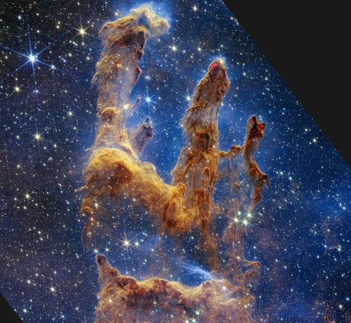 James Webb Images Pillars of Creation